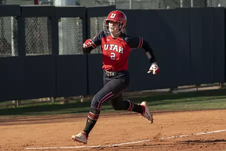 Utah Softball game vs. CBU Feb. 20, 2021 at UNLV's Eller Media Stadium