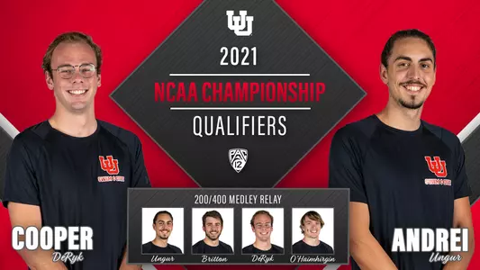 Men's Swim NCAA qualifiers