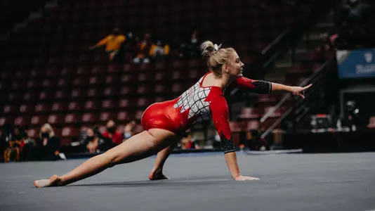 Lucy Stanhope at Pac-12 Championships