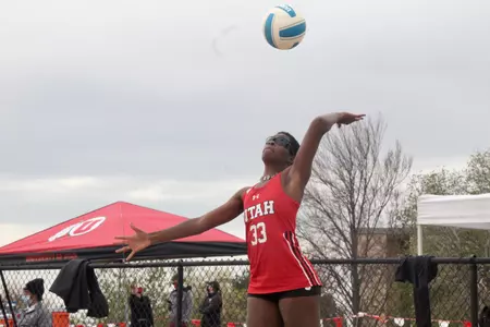 Beach Volleyball player Keana Smalls