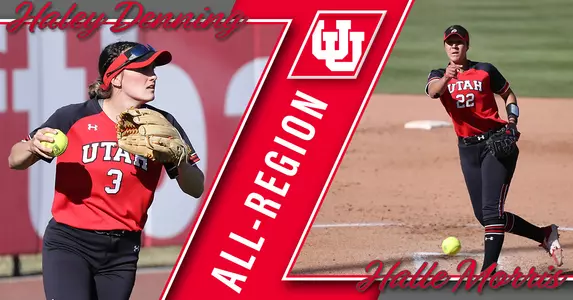 softball all-region 2021_denning and morris
