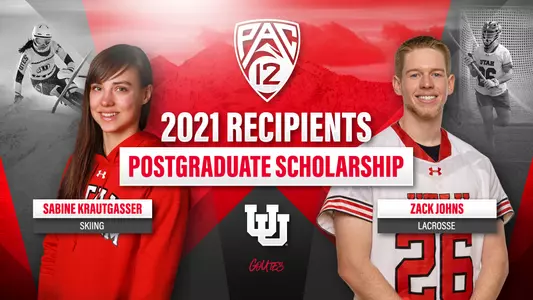 Pac-12 Postgraduate Scholarship_Krautgasser and Johns