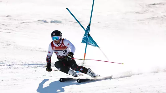 January 24, 2022, Salt Lake City, UT:The University of Utah Utes Ski team competes at the Utah Invitational at the Park City Mountain Resort in Park City, Utah on Monday, January 24, 2022. (Photo by Nick Grace/University of Utah)