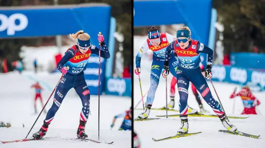 Tour de Ski - Laukli and McCabe