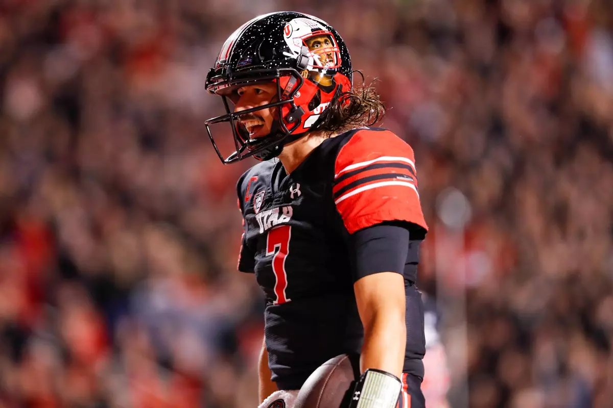 Utah Utes vs. USC Trojans at Rice-Eccles Stadium in Salt Lake City, UT on Saturday, October 15, 2022.Liv Medivitz/Utah Athletics