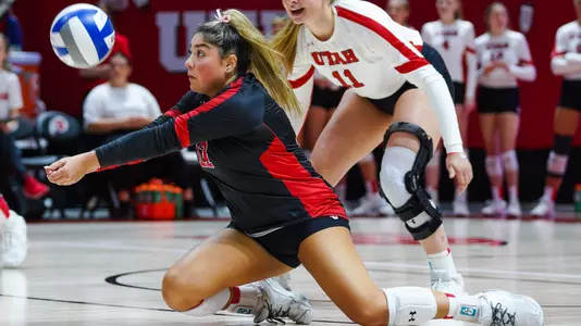 Utah Utes vs. Stanford University Cardinals at Jon M. Huntsman Center in Salt Lake City, UT on Sunday, October 09, 2022. Eli Rehmer/Utah Athletics