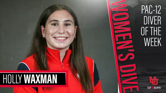 Holly Waxman Pac-12 Diver of the Week 2.10.22