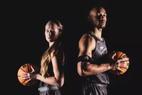 January 19, 2022, Salt Lake City, UT:
The University of Utah Utes Basketball teams pose for portraits in the USS SLC jerseys at the Jon M. Huntsman Center in Salt Lake City, Utah on Wednesday, January 19, 2022.
(Photo by Nick Grace/University of Utah)