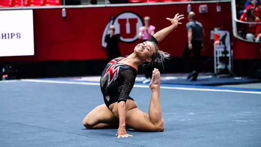 Sydney Soloski UTAH GYMNASTICS VS OREGON STATE