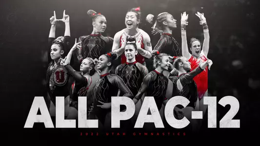 All-Pac-12 Gymnastics Graphic