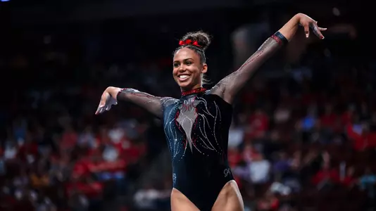 Jaedyn Rucker at Pac-12 Championships