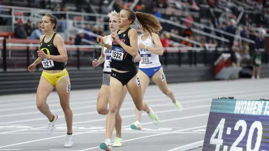 Simone Plourde in 1500m at NCAA West Regionals (2022)