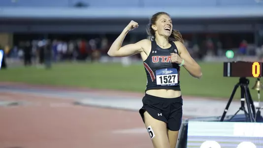 Josefine Eriksen in 800m at West Regionals (2022)