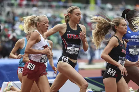 Cara Woolnough 5000m at NCAA Championships