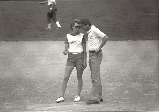 Norma Carr coaching Utah Softball