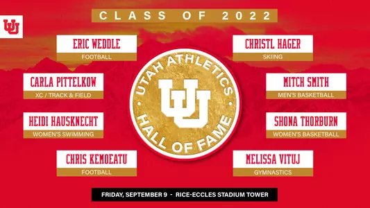 2022 Utah Athletics Hall of Fame Class
