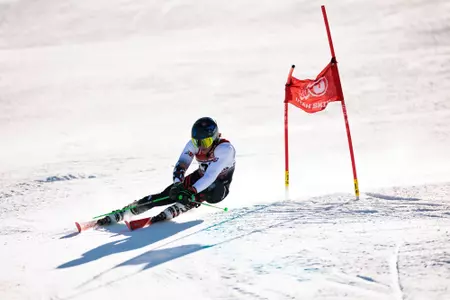 January 24, 2022, Salt Lake City, UT:
The University of Utah Utes Ski team competes at the Utah Invitational at the Park City Mountain Resort in Park City, Utah on Monday, January 24, 2022.
(Photo by Nick Grace/University of Utah)