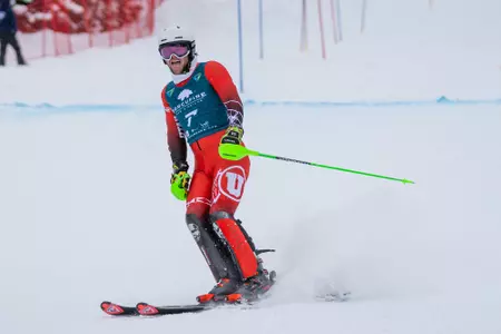 Utah Utes Skiing in the Westminster Invitational at Snowbird Ski Resort in Salt Lake City, UT on Friday, January 27, 2023.
Eli Rehmer/Utah Athletics