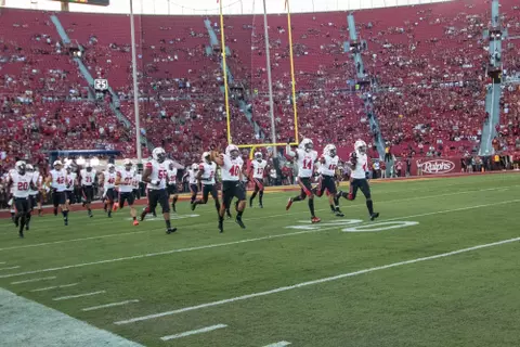 Utah Takes Field - at USC 2019