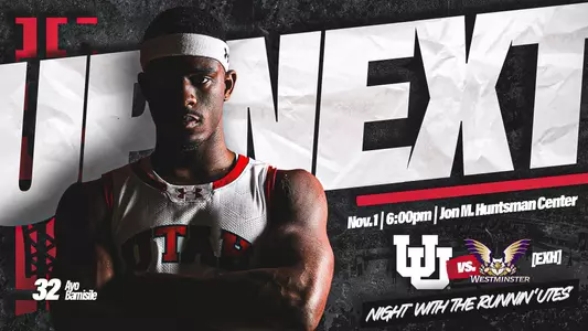 2023-24 MBB: Up Next vs. Westminster GFX