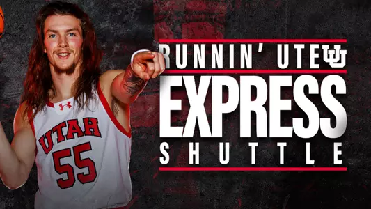 2023-24 MBB: Runnin' Utes Express Shuttle GFX