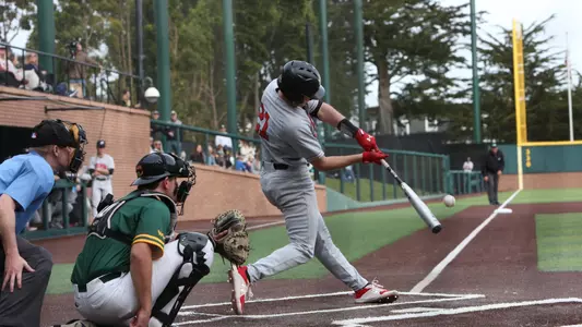 SAN FRANCISCO - The Utah baseball team fell by a 3-1 score to San Francisco at Benedetti Diamond (Feb. 18, 2023)