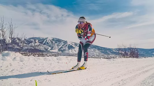Utah Ski Team at the Colorado Invitational on Feb. 3, 2023 in Steamboat Springs, Colo.