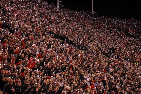 Utah Utes vs. USC Trojans at Rice-Eccles Stadium in Salt Lake City, UT on Saturday, October 15, 2022.
Bryan Byerly/Utah Athletics