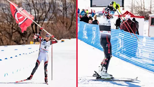 Sophia Laukli and Gustav Vollo - 2022 NCAA Championships