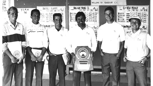 1988 Utah Golf Team