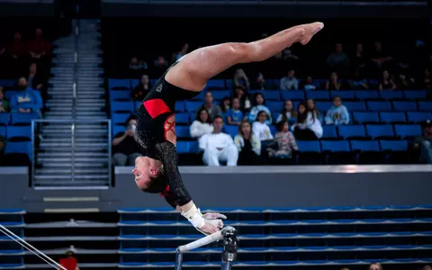 Maile O'Keefe at NCAA Regional final