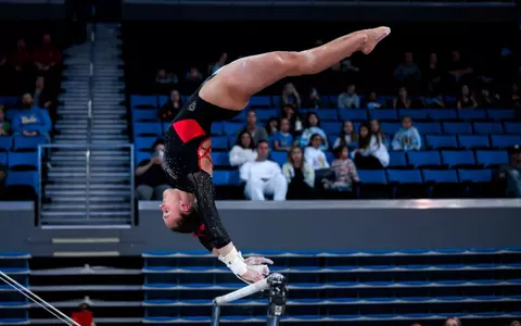 Maile O'Keefe at NCAA Regional final