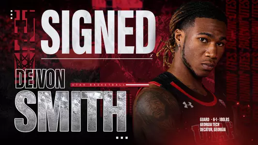 2023-24 MBB: Deivon Smith Signing GFX