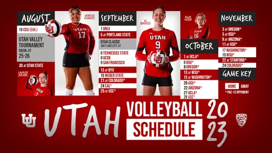 2023 Volleyball schedule