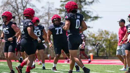 Logan Fano and Junior Tafuna - Fall Camp 2023