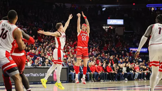 2023-24 MBB: Gabe Madsen at #10 Arizona