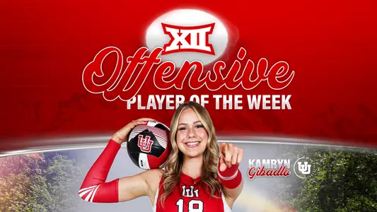 Kamryn Gibadlo Big 12 Offensive Player of the Week