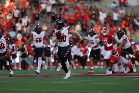 HOUSTON - The Utah Football team faces Houston in a Big 12 Conference game at TDECU Stadium on Oct. 26, 2024.