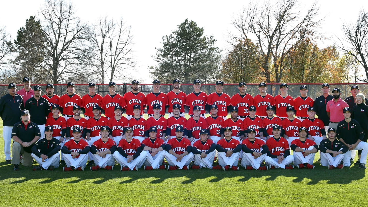 2019 Utah Baseball Team Photo