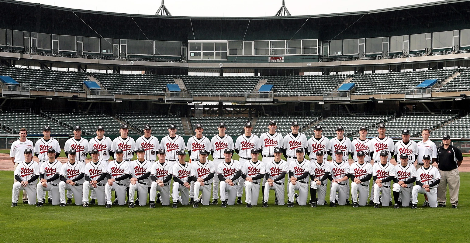 2007 Utah Baseball Team Photo