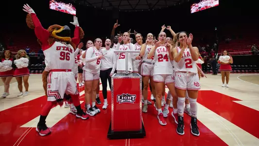 Utah WBB light the U vs. McNeese