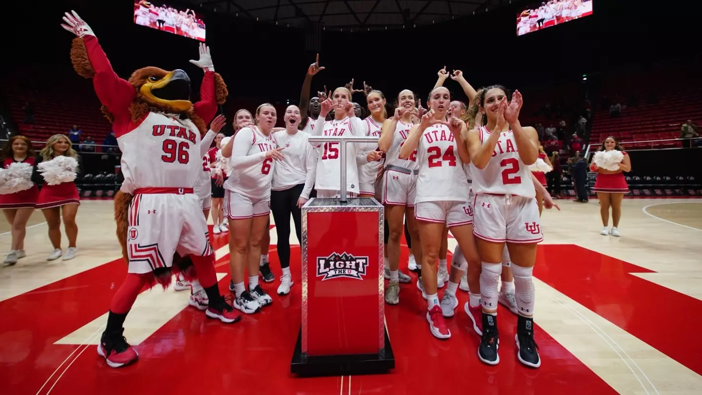 Utah WBB light the U vs. McNeese