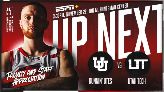 2024-25 MBB: Utah Tech Up Next GFX