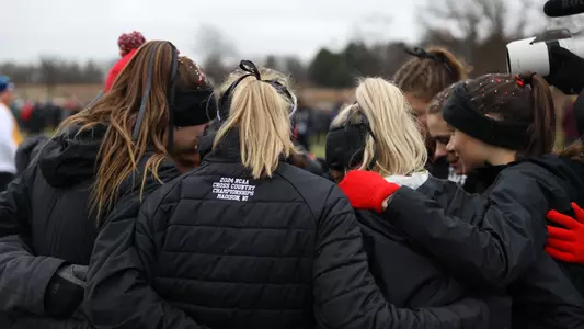 2024 XC: Pre-Race Huddle at NCAA Championships