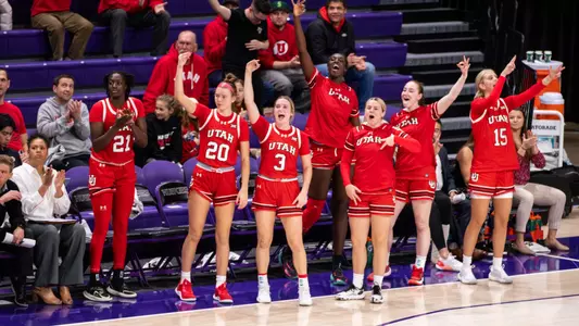 WBB vs. Washington celebration
