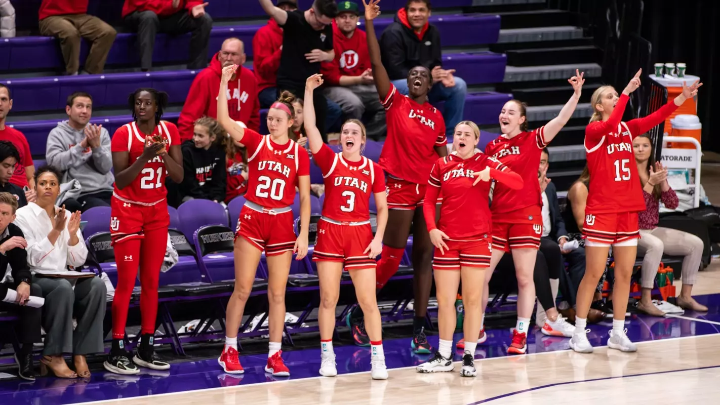 WBB vs. Washington celebration