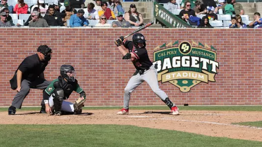 SAN LUIS OBISPO, Calif. - The Utah Baseball team defeated Cal Poly, 4-0, in the first game of a doubleheader at Baggett Stadium on March 3, 2024.