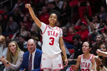 Utah Utes vs. USC Trojans at Huntsman Center in Salt Lake City, UT on Friday, January 19, 2024.
Eli Rehmer/Utah Athletics