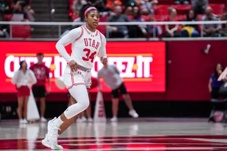 Utah Utes vs. Weber State Wildcats at Huntsman Center in Salt Lake City, UT on Thursday, December 21, 2023.
Sophia Kuder/Utah Athletics