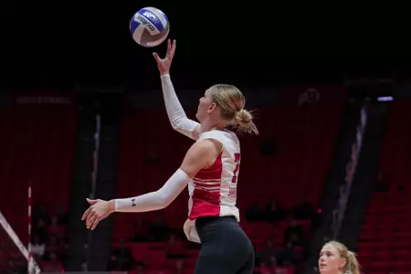 Utah Utes Volleyball vs. Washington State at Jon M. Huntsman Center in Salt Lake City, UT on Sunday, November 19, 2023.
Sophia Kuder/Utah Athletics